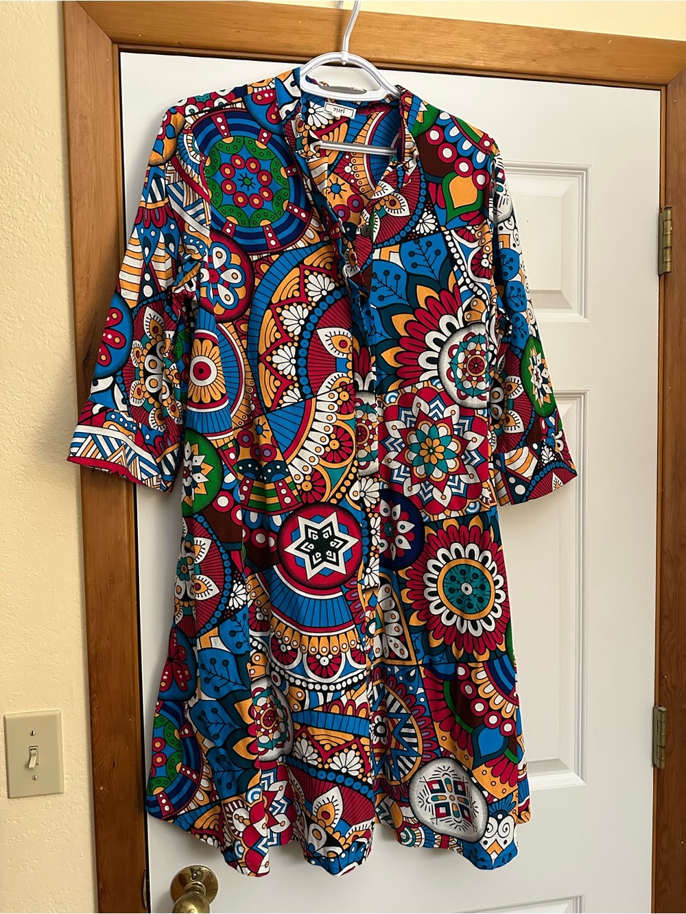 Zuri Kenya #mamamia large, standard length dress